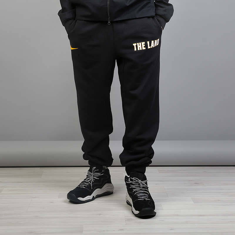 мужские черные брюки Nike Cleveland Cavaliers Nike City Edition NBA Trousers AH6524-010 - цена, описание, фото 1